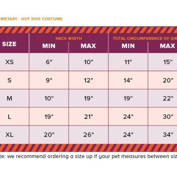 (2 for $20) NWT HOT DOG Canine Costume - Picture 6 of 6